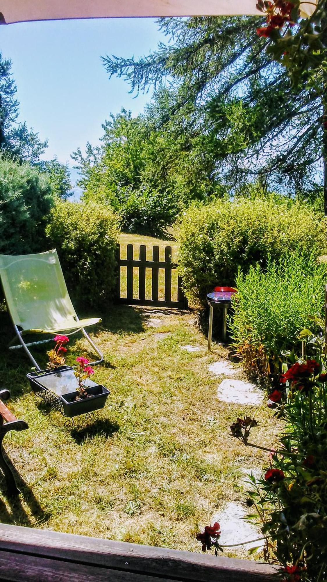Studio Renove Jardin Et Vue - 4 Nuits Minimum Saint-Michel-de-Chaillol Buitenkant foto